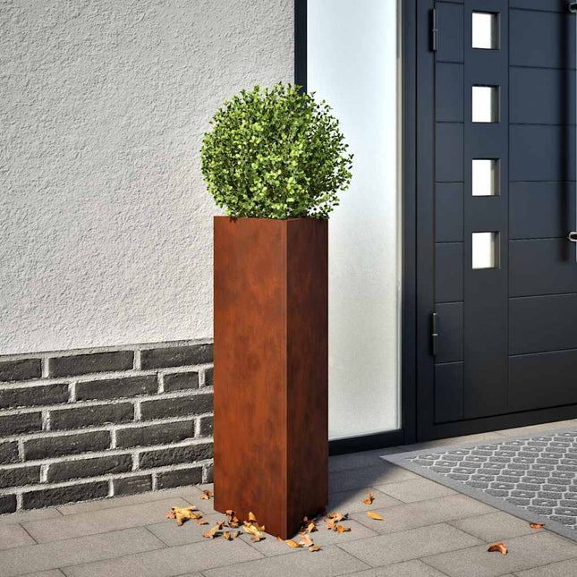 plantekrukke 30x26x75 cm cortenstål