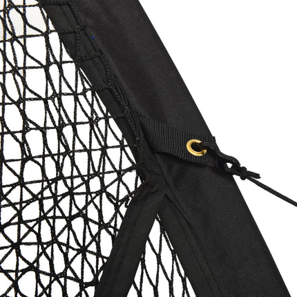 batting cage net til baseball 900x400x250 cm polyester sort