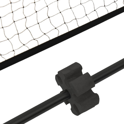 tennisnet 500x100x87 cm polyester sort og rød