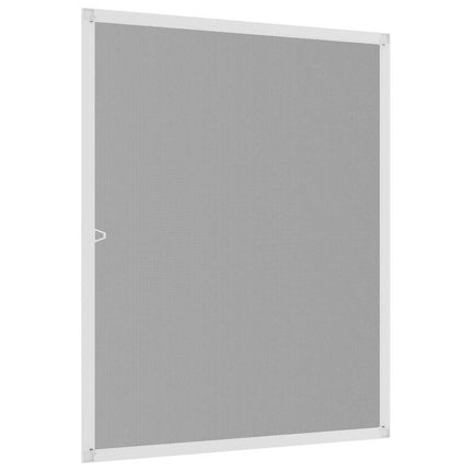 insektnet til vinduer 100x120 cm hvid