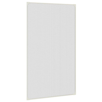 magnetisk insektnet til vinduer 80x140 cm hvid