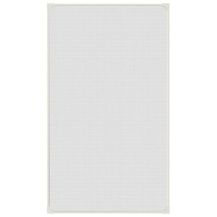 magnetisk insektnet til vinduer 80x140 cm hvid