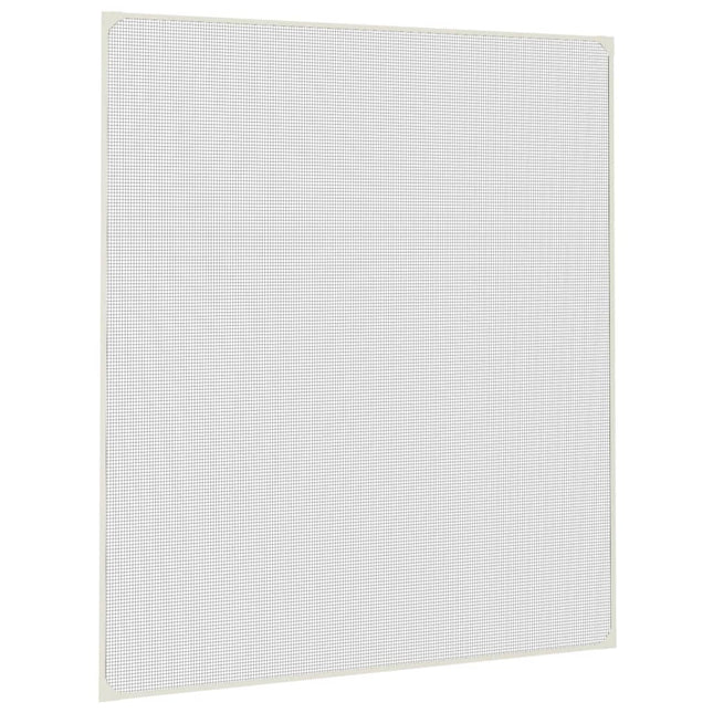 magnetisk insektnet til vinduer 130x150 cm hvid