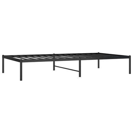sengeramme 100x190 cm metal sort