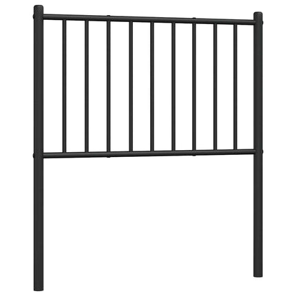 udskiftningsgavl 75 cm metal sort