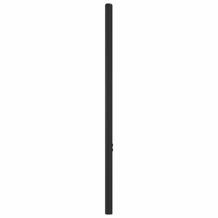 udskiftningsgavl 100 cm metal sort