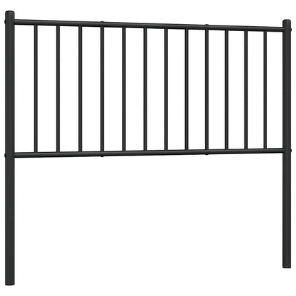 udskiftningsgavl 100 cm metal sort