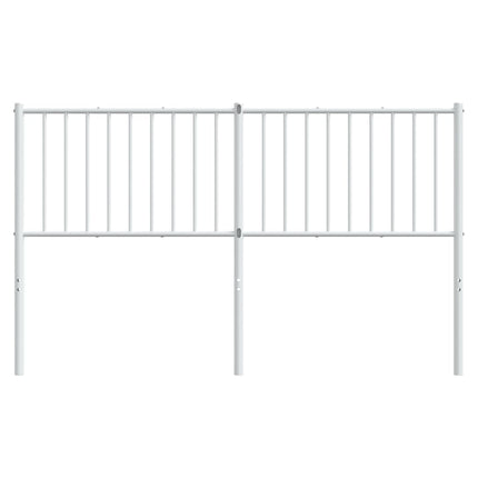 udskiftningsgavl 160 cm metal hvid