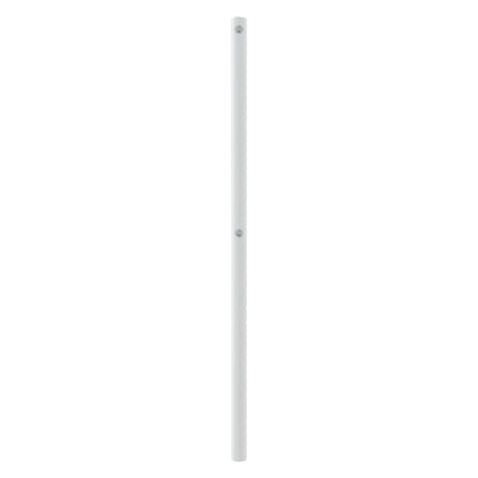 udskiftningsgavl 200 cm metal hvid