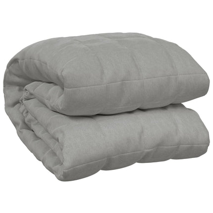 tyngdetæppe 200x220 cm 13 kg stof grå