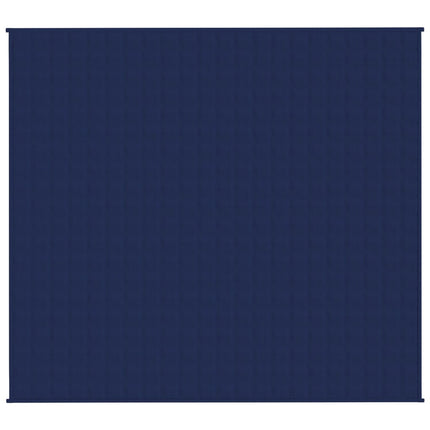tyngdetæppe 200x230 cm 9 kg stof blå
