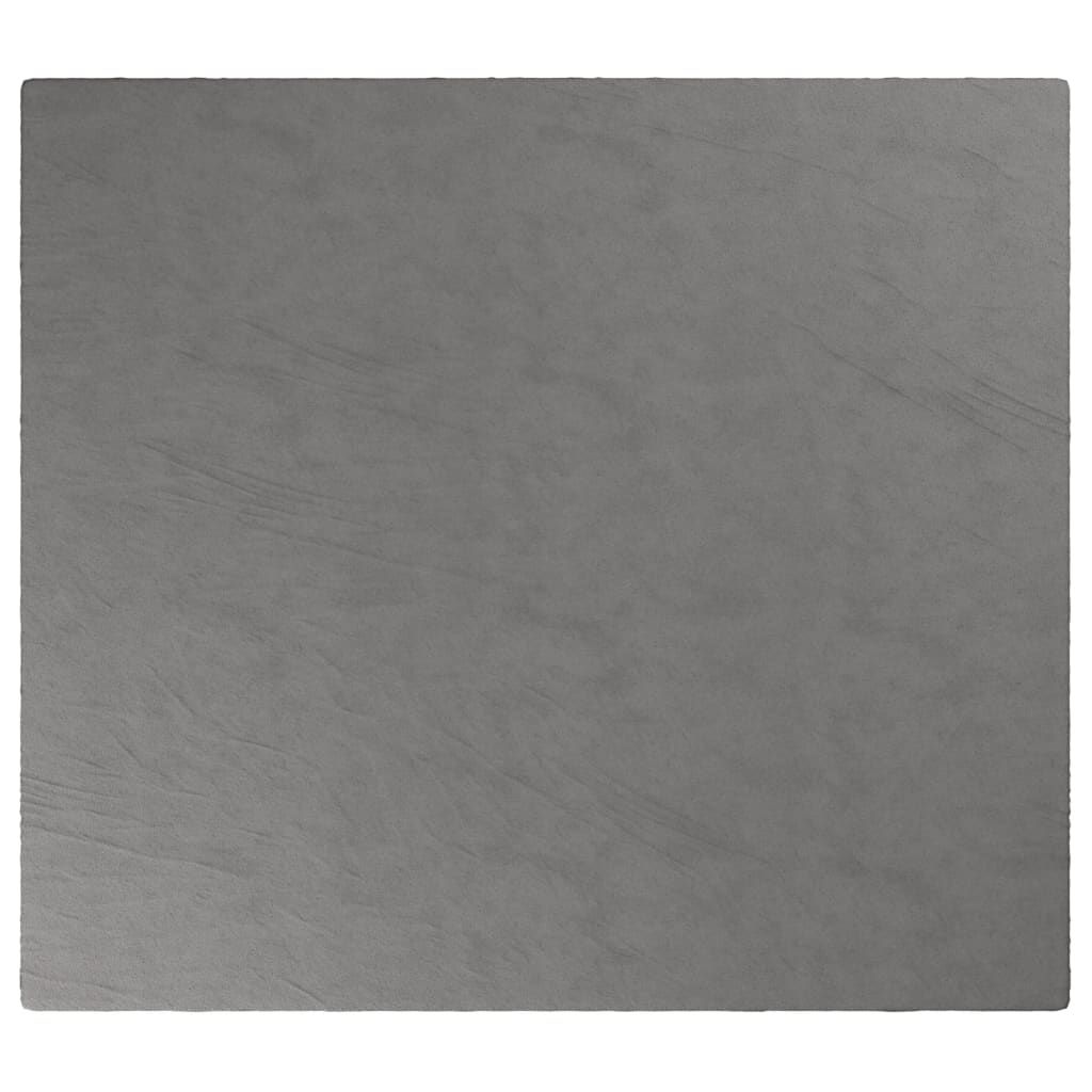 tyngdetæppe med betræk 200x230 cm 13 kg stof grå