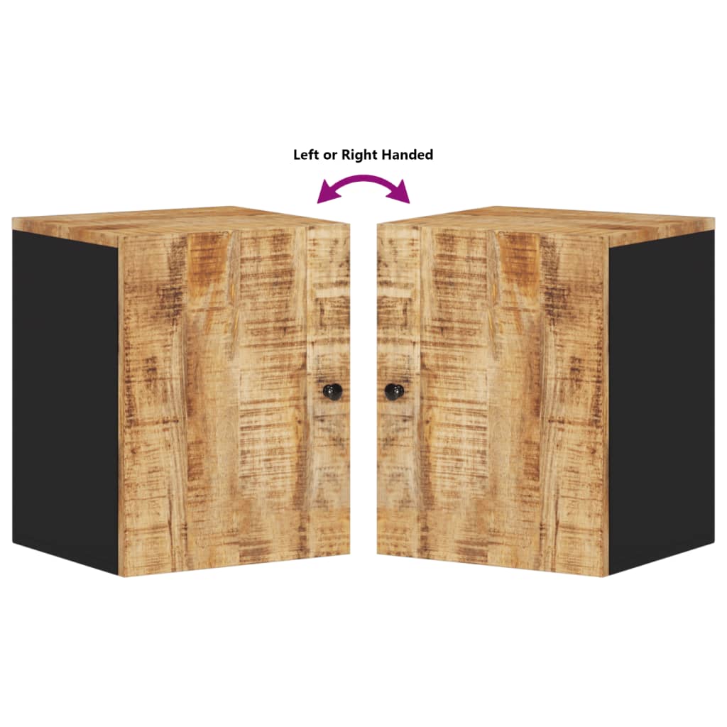 badeværelsesskab 38x33x48 cm massivt mangotræ