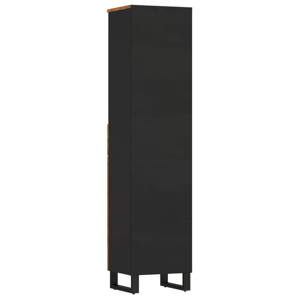 badeværelsesskab 38x33x160 cm massivt mangotræ