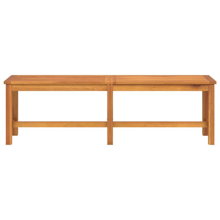havebænk 150x35x45 cm massivt akacietræ