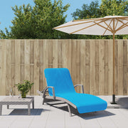 strandhåndklæder 2 stk. 75x200 cm 400 GSM stof turkis