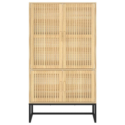 højskab 70x35x125 cm konstrueret træ
