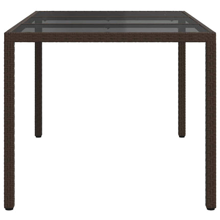 Havemøbel Bord Brun 150 x 90 x 75 cm polyrattan