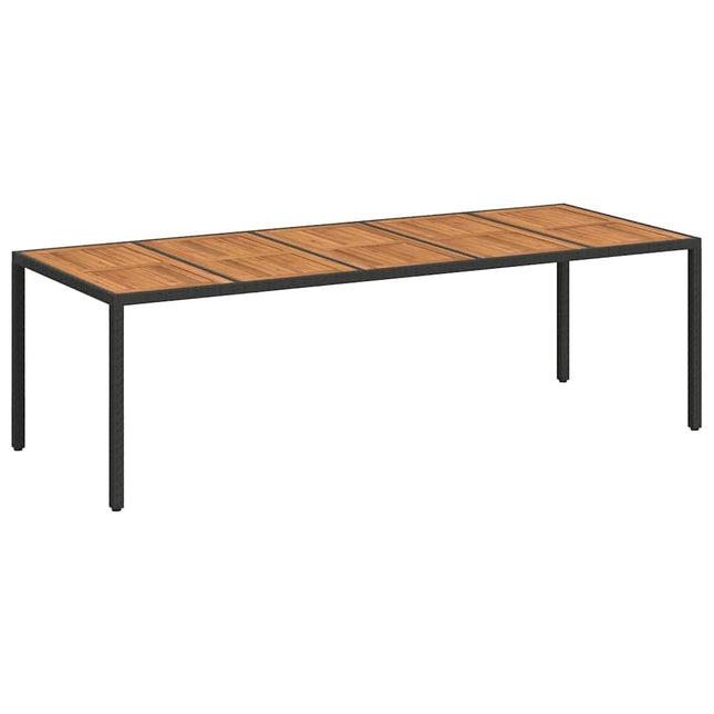 Havemøbel Bord Sort polyrattan