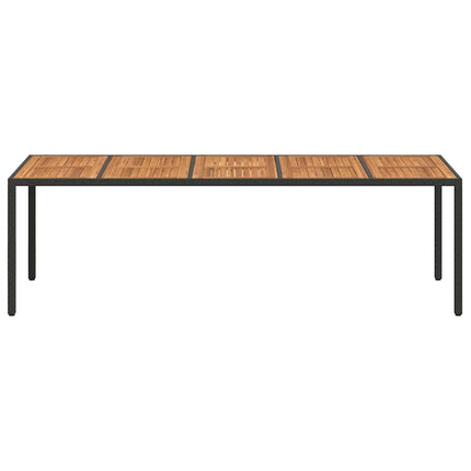 Havemøbel Bord Sort polyrattan