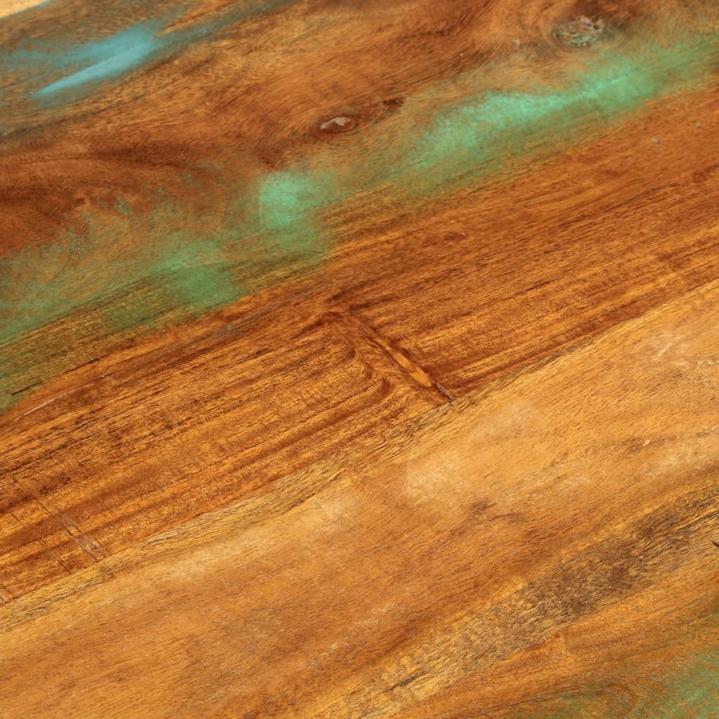 sofabord 100x55x45 cm massivt genbrugstræ