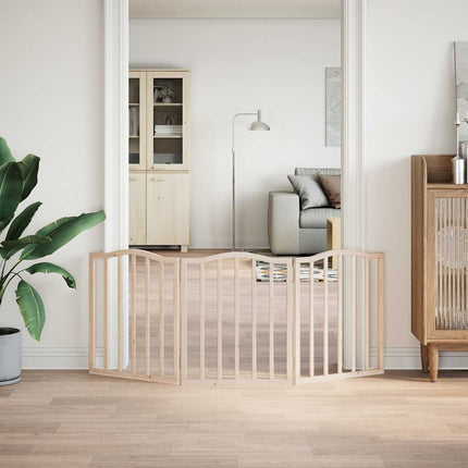 hundelåge 3 paneler 150 cm poppeltræ