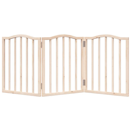 hundelåge 3 paneler 150 cm poppeltræ