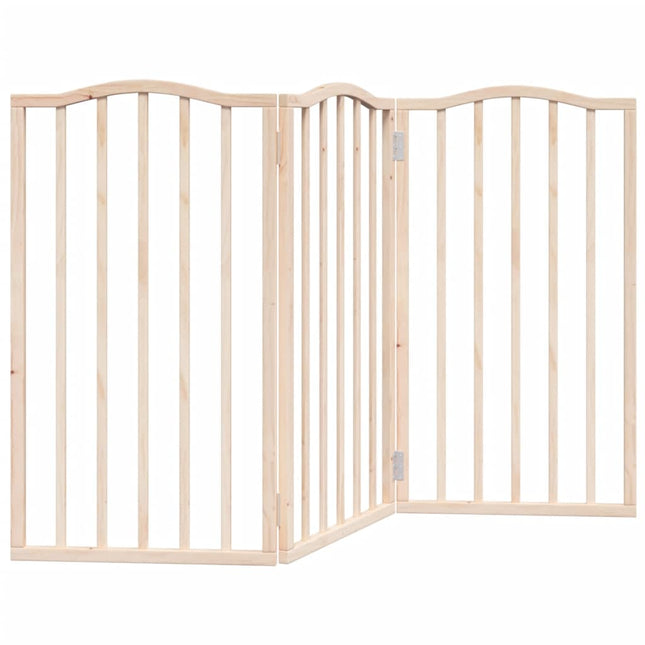 hundelåge 3 paneler 150 cm poppeltræ