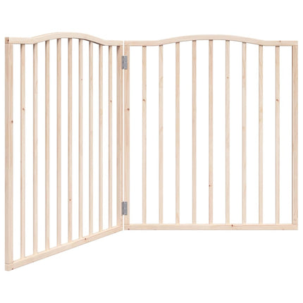hundelåge 2 paneler 160 cm poppeltræ