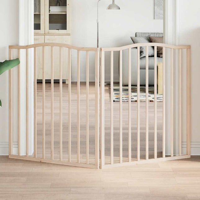 hundelåge 2 paneler 160 cm poppeltræ