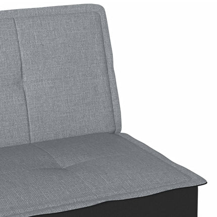 sovesofa stof lysegrå