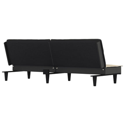 sovesofa stof cremefarvet