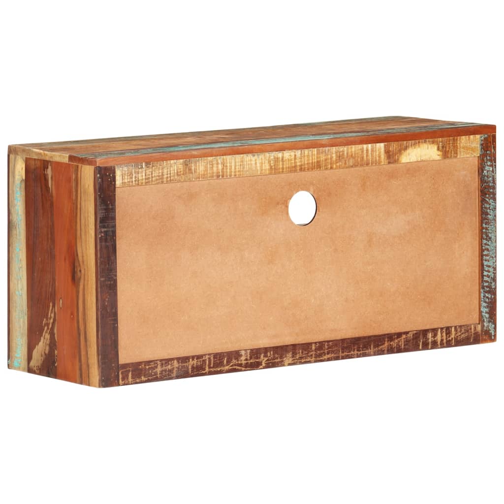 tv-borde 2 stk. 88x30x40 cm massivt genbrugstræ