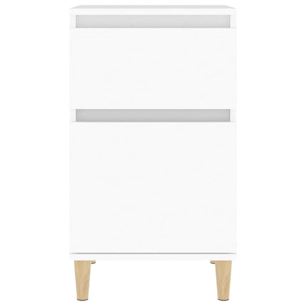 sengeborde 2 stk. 40x35x70 cm hvid