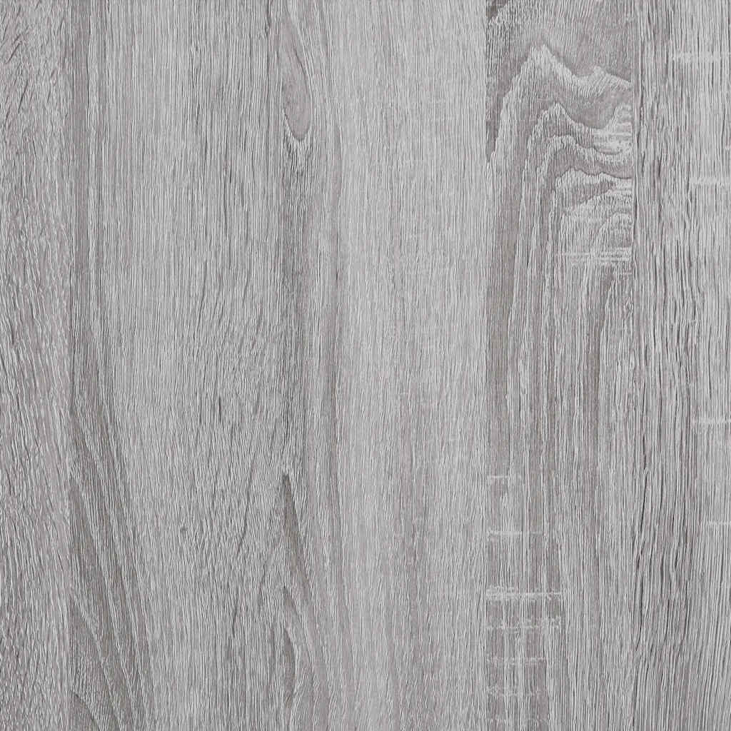 badeværelsesskab 65x33x60 cm konstrueret træ grå sonoma-eg
