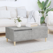 sofabord 90x50x36,5 cm konstrueret træ betongrå
