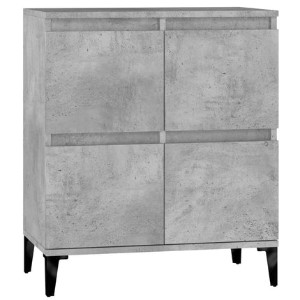 skænk 60x35x70 cm konstrueret træ betongrå