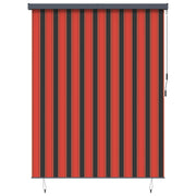Rullegardin Orange og Brun 200 x 250 cm Stof og Aluminium