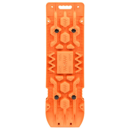 frikørselsplader 2 stk. 107x31x7 cm nylon orange