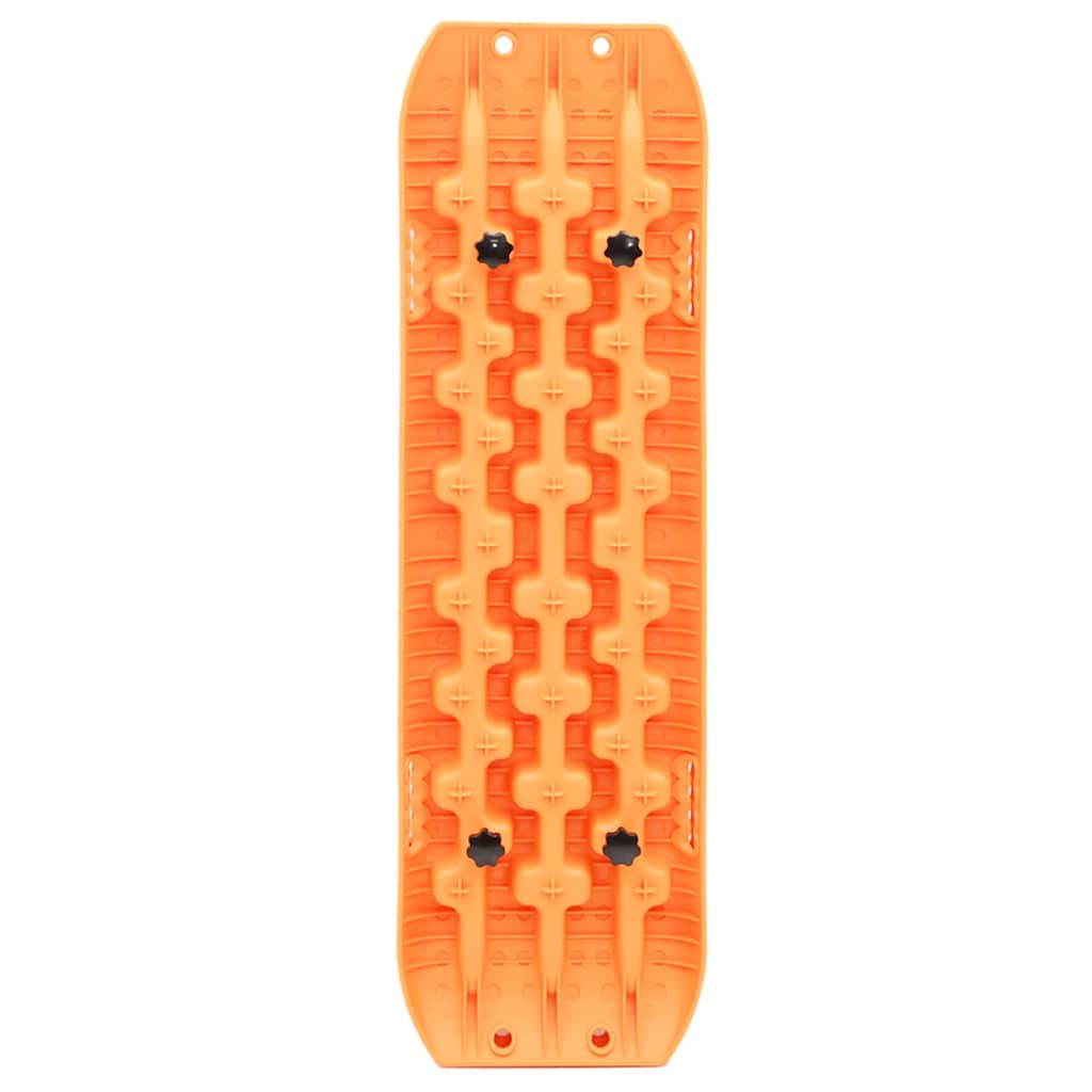 frikørselsplader 2 stk. 106x30,5x7 cm nylon orange