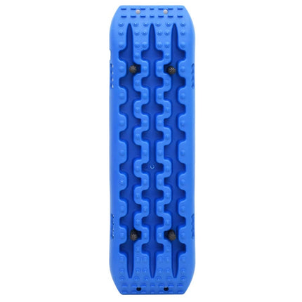 frikørselsplader 2 stk. 106x30,5x7 cm nylon blå