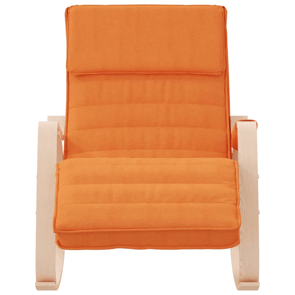 gyngestol stof mørkegul