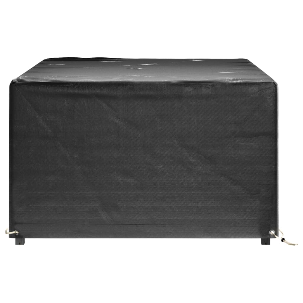 havemøbelovertræk 2 stk. 180x122x75 cm 8 øjer rektangulært