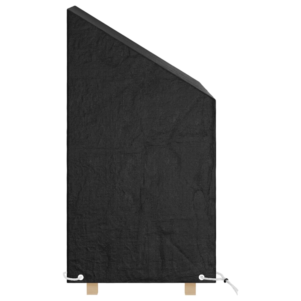 overtræk til havestol 2 stk. 65x65x80/120 cm 8 øjer polyethylen
