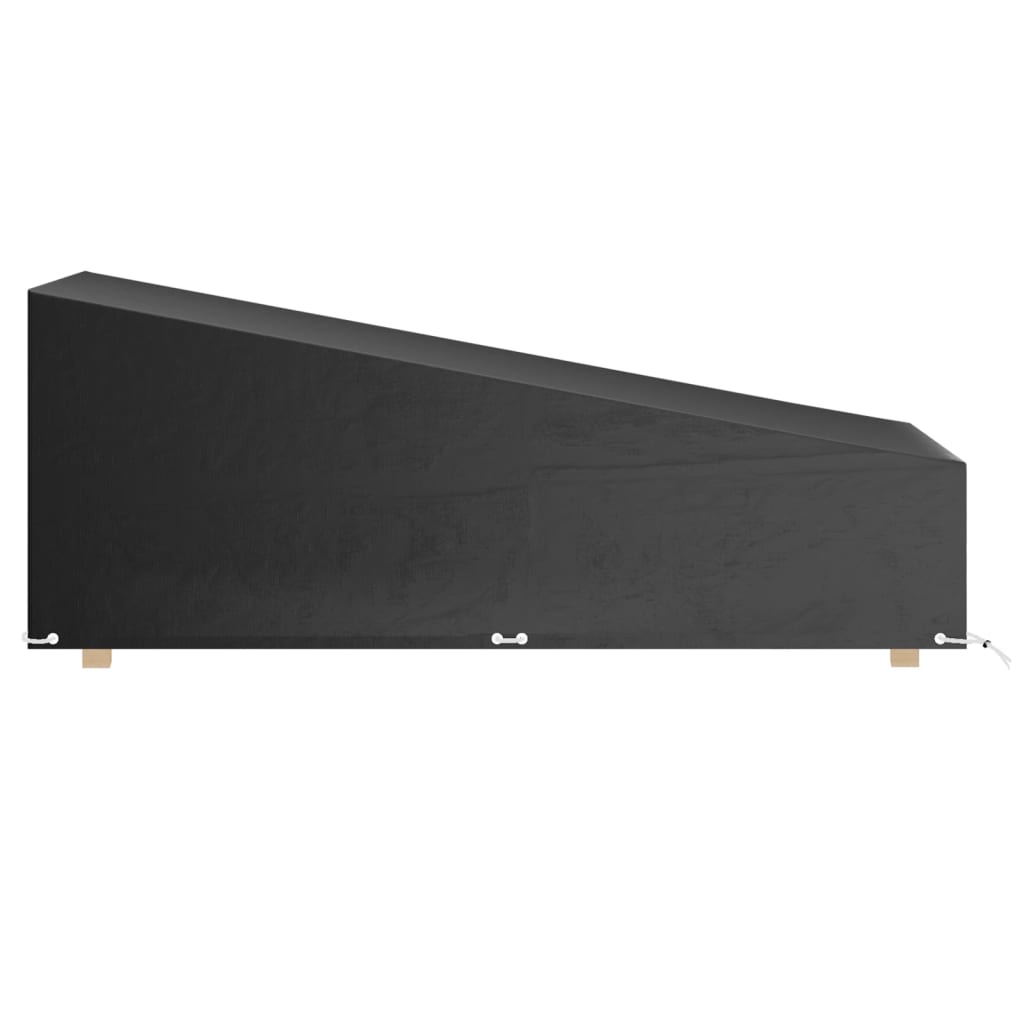 overtræk til liggestole 2 stk. 205x75x40/70 cm polyethylen