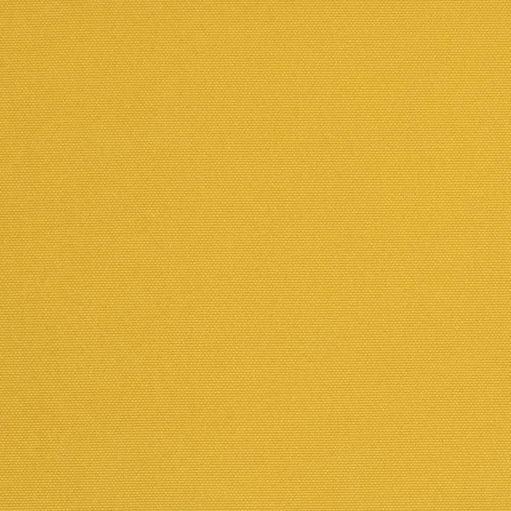 væghængt parasol 290 cm gul