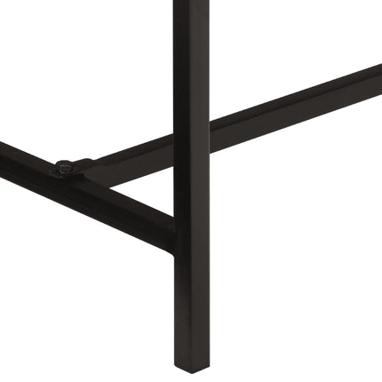 skænk 80x30x95 cm massivt ru mangotræ