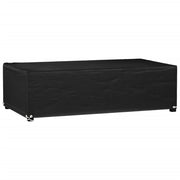 havemøbelovertræk 125x70x35 cm 8 øjer rektangulært