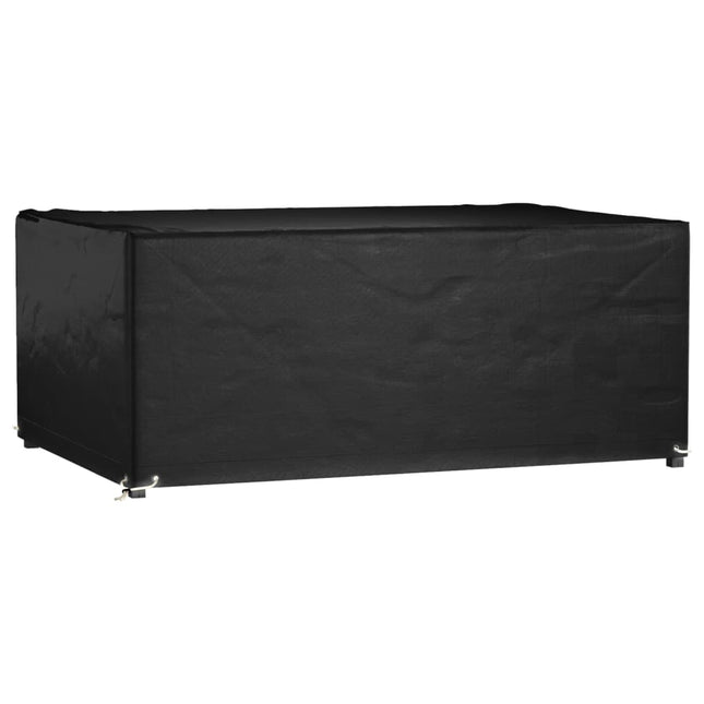 havemøbelovertræk 180x122x75 cm 8 øjer rektangulært