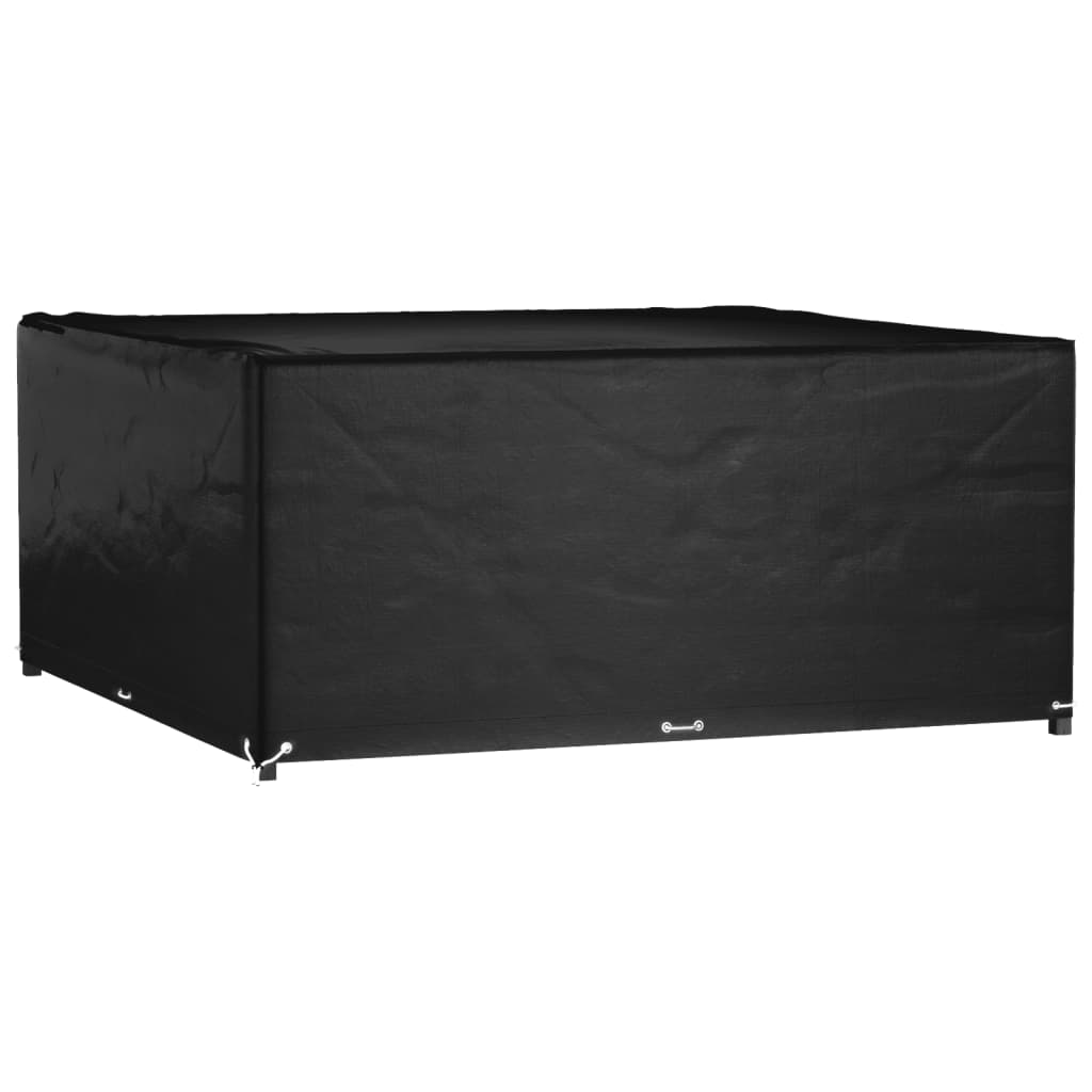 havemøbelovertræk 205x205x90 cm 16 øjer firkantet